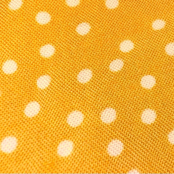 Marianne yellow pokadot skirt - Picture 1 of 4